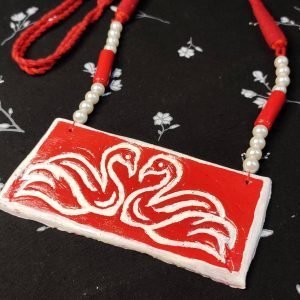 Zoya Necklace-Mouldit Clay Handmade Jewellery-by Rashmi’s Art-RA001