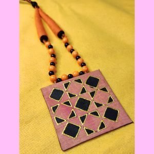 Chiti Necklace-Fabric Handmade Jewellery-by Rashmi’s Art-RA014