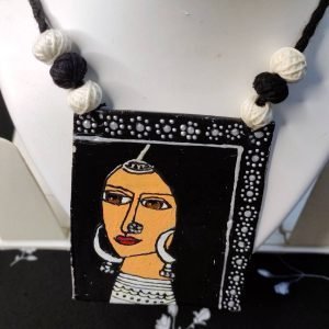 Tilottama Necklace-MouldIt Clay Handmade Jewellery-by Rashmi’s Art-RA022