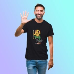 ZingerTees – Lord Ganesha Handpainted T-Shirt – Men