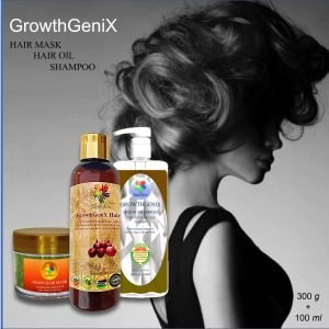 GrowthGeniX Ultimate Hair Treatment Combination-400 ml- by The Natural -EL1050501