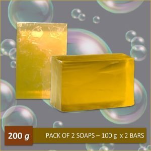 Musk Handmade Herbal Soap-Set of 2 (100 Grams x 2 Soaps)-EL1111107