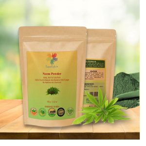 Equal Life-100% Pure Premium Herbal Neem Powder-100 Grams-EL3110104