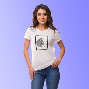 ZingerTees – Lord Shiva Handpainted T-Shirt – Women