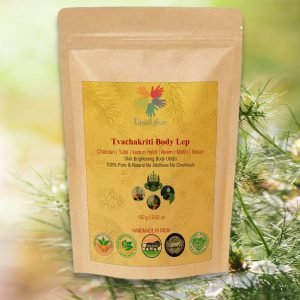 Tvachakriti Body Lep-100 Grams- by Equal Life Pure Herbal-EL1710101