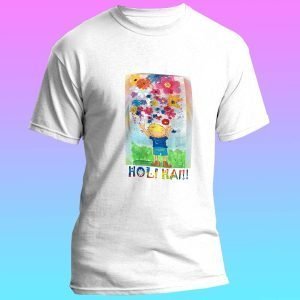 Printed Dry-fit T-Shirt-Holi Hai – Celebrations-by ZingerTees-Unisex-EL9120020