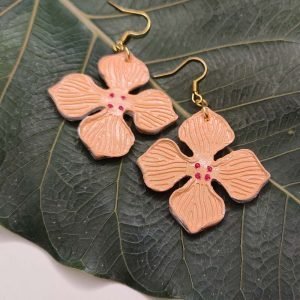 Mangala – Handmade Clay Earrings-Rashmi’s Art-Jewelry–RA0031