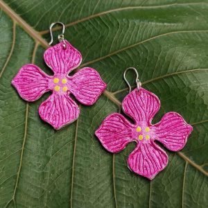 Vasudhai – Handmade Clay Earrings-Rashmi’s Art-Jewelry–RA0039