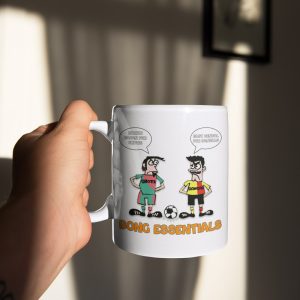 Printed Ceramic Mug Being Bong Design-01-by ZingerTees -EL7222110