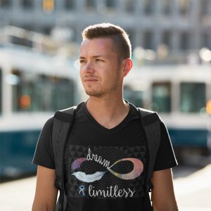 Printed T Shirts-Dream Limitless-by ZingerTees-Unisex-EL9120045