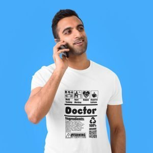 Printed T Shirts-Doctor Humor Design-by ZingerTees-For Men-EL9120061