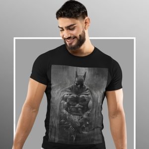 Printed T Shirts-Superhero – The Darkest Hero Design-by ZingerTees-For Men-EL9120109