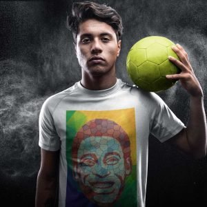 Printed T Shirts-Legends – Pele is Immortal Design-by ZingerTees-For Men-EL9120116