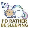 Rather Be Sleeping Wh D