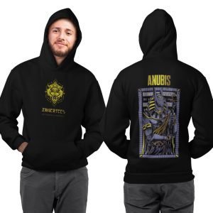 Printed Hoodie-Anubis Legendary Warrior Design-by ZingerTees-Unisex-EL9410001