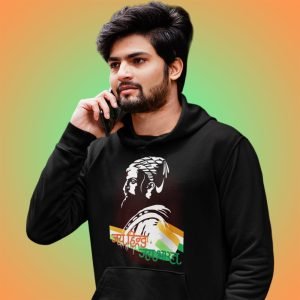 Printed Hoodie-Celebrate India Series – Chatrapati Shivaji Maharaj the Great Liberator Design-by ZingerTees-Unisex-EL9410027