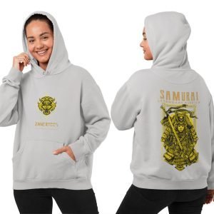 Printed Hoodie-Samurai Legendary Warrior Design-by ZingerTees-Unisex-EL9410003