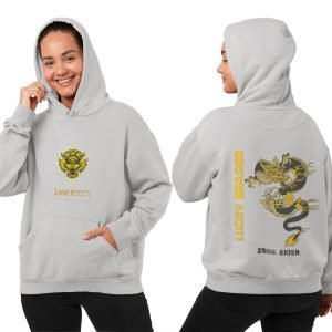 Printed Hoodie-Lucky Dragon – Soul Eater Design-by ZingerTees-Unisex-EL9410005