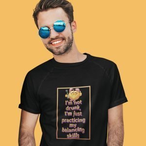 EqualLife Pure Cotton Chest Print T Shirt-Funny Slogan-Beer Fun Design-5-by ZingerTees-Unisex-EL9120390