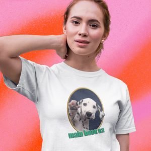 EqualLife Pure Cotton Chest Print T Shirt-Slogan Funny Dog-Main Hoon Na-Design-17-by ZingerTees-Unisex-EL9120468