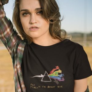 Printed T Shirts-Legends Series – Tribute to Pink Floyd Design No.2-by ZingerTees-Unisex-EL9120317