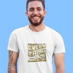 EqualLife Pure Cotton Chest Print T Shirt-Inspirational Slogan-Design-26-by ZingerTees-Unisex-EL9120426