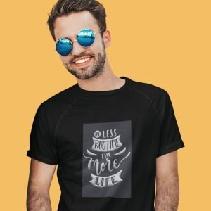 EqualLife Pure Cotton Chest Print T Shirt-Inspirational Slogan-Design-28-by ZingerTees-Unisex-EL9120428