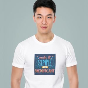 EqualLife Pure Cotton Chest Print T Shirt-Inspirational Slogan-Design-30-by ZingerTees-Unisex-EL9120430