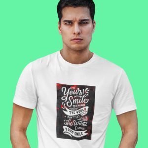 EqualLife Pure Cotton Chest Print T Shirt-Inspirational Slogan-Design-6-by ZingerTees-Unisex-EL9120396