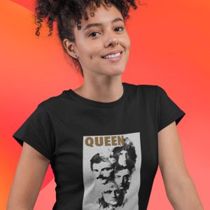 EqualLife Printed T Shirts-Tribute to Queen-Freddie Mercury-Rock Music-Design-2-by ZingerTees-Unisex-EL9120490