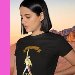 EqualLife Printed T Shirts-Tribute to Queen-Freddie Mercury-Rock Music-Design-6-by ZingerTees-Unisex-EL9120494