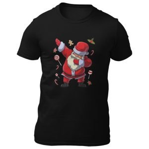 EqualLife Printed T Shirts-Funny Christmas Series – 11 -Dancing Santa Design-by ZingerTees-Unisex-EL9120511