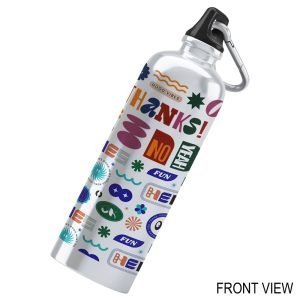 Designer Water Bottle-Funny Emojis Design-10-By EqualLife -EL7222146