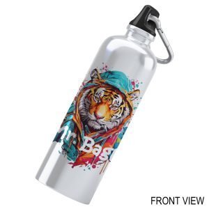 Designer Water Bottle-Mr. Bagh the Tiger Design-11-By EqualLife -EL7222147