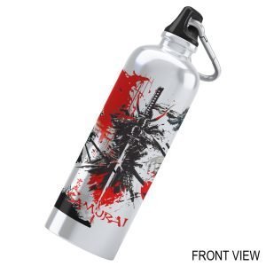 Designer Water Bottle-Extreme Samurai Design-20-By EqualLife -EL7222156