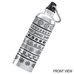 Designer Water Bottle-Indian Tribal Art Design-3-By EqualLife -EL7222139