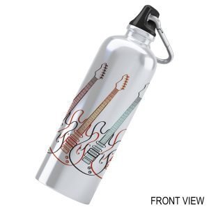 Designer Water Bottle-Rock and Roll Guitars Design-9-By EqualLife -EL7222145