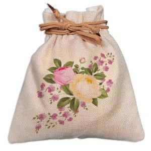 Eco-Friendly Designer Jute Potli Bag – Design-11 – EL8220266