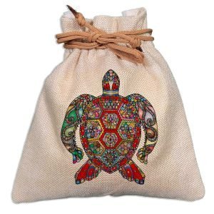 Eco-Friendly Designer Jute Potli Bag – Design-15 – EL8220270