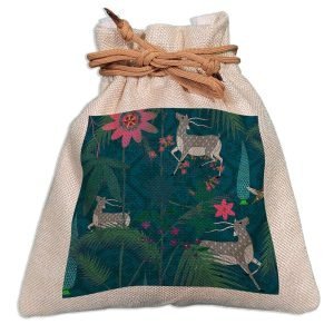 Eco-Friendly Designer Jute Potli Bag – Design-22 – EL8220277