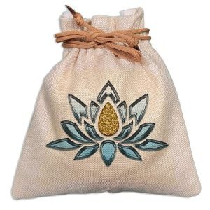 Eco-Friendly Designer Jute Potli Bag – Design-32 – EL8220287