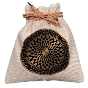 Eco-Friendly Designer Jute Potli Bag – Design-37 – EL8220292