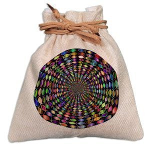 Eco-Friendly Designer Jute Potli Bag – Design-38 – EL8220293