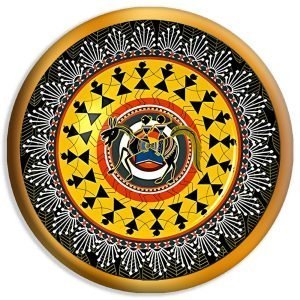 Designer Round Coaster – Mandala Design-10-By EqualLife -EL7232010