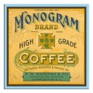 Designer Square Coaster -Vintage Coffee Poster Design-1-By EqualLife -EL7232096