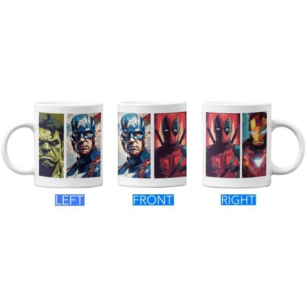 Superhero Art Deco2 Wh D