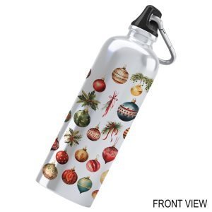 Designer Water Bottle-Holiday Cheer Design-23-By EqualLife -EL7222159