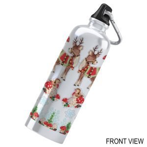 Designer Water Bottle-Santa Spirit Design-24-By EqualLife -EL7222160