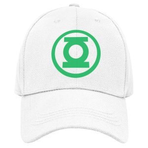 Cotton Baseball Caps-Green Lantern Icon Design-1-By EqualLife -EL9170012