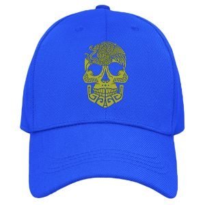 Cotton Baseball Caps-Skull Icon Design-1-By EqualLife -EL9170024